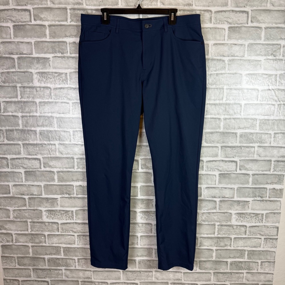 Public Rec Workday Pant Mens 36 x 34 Navy Blue Performance Trousers Chino Style